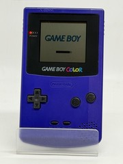 Gameboy Color Console Purple Grape Nintendo GBC Tested Works CGB-001