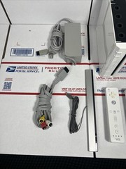 Nintendo Wii Bundle + MARIO KART + PAPER MARIO -+ Wheels – NEXT DAY – WARRANTY