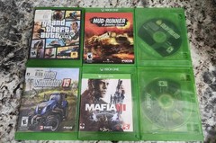 Xbox One 500GB Console w 6 GAMES, CONTROLLER, & PWR BRICK FAST SHIPPING📦🎮🔥