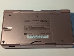 Nintendo DS Lite Console USG-001 Metallic Rose Clean W Stylus See Pics Nice!