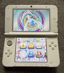 Nintendo 3DS XL LL Pearl White Excellent Condition Region Free