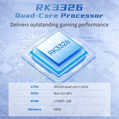 Retro Handheld Game Console Linux System IPS Screen WiFi
