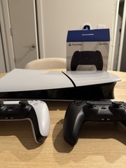 2 Months Use Sony PlayStation 5 Slim Digital Edition Console with 2 Controllers