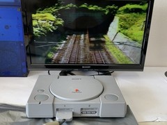 Sony PlayStation 1 SCPH-7000 PS1 Console Densha de GO! Japan **READ
