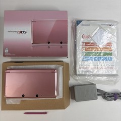 Nintendo 3DS Handheld Console Complete In Box Pink CTR-001 (USA) W Charger