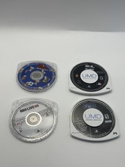 Sony PSP-1001B2 Handheld Star Wars Spider-Man 2 UMD Games Case Charger TESTED