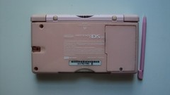 Nintendo DS Lite Coral Pink Bundle “TESTED” W/ 2 games, OEM Charger, Stylus, Box
