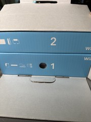 Nintendo Wii Black Bonus Wii Sports / Resort Console Bundle BOX ONLY NO SYSTEM