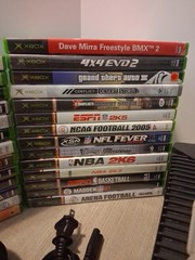 Original Xbox Console Bundle Controllers With 44 Games