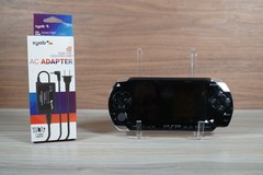 Sony PlayStation Portable PSP 1001 Black Fat Console Tested NEW BATTERY! CLEAN