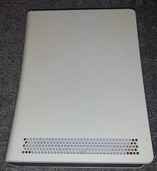 White Microsoft Xbox 360 HD DVD Player Console Only No Cords