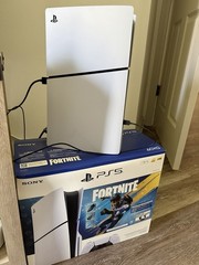 Sony PlayStation 5 Disc Edition 1TB White Console Gaming System