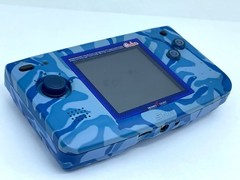 Neo Geo Pocket Color Console Camouflage Blue SNK Tested Excellent condition