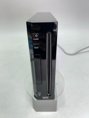 Nintendo Wii RVL-001 Black Console Motion Plus w/ Controllers Nunchuks Cords EUC