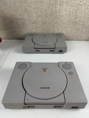 PlayStation PS1 Console Only Lot Of 2 For Parts SCPH-9001 & SCPH-7001 PARTS READ