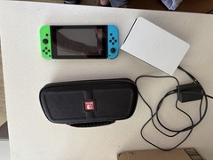 Nintendo Switch V1 Bundle – Carrying Case + Dock Included