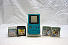 Nintendo Gameboy Color GBC Console Bundle w/ Games Adult Owned Good Condition