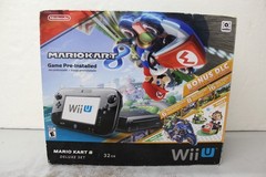 Nintendo Wii U Console 32GB Mario Kart 8 BUNDLE SET Game System WiiU 💥💥💥