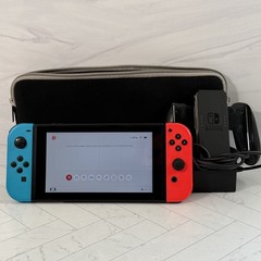 Nintendo Switch Model HAC-001 Console – 32GB + 128GB microSD See Photos! #H984