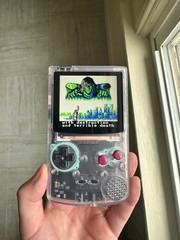 Clear FPGBC FPGA Gameboy Color GBC FP IPS Screen USB-C Rechargeable