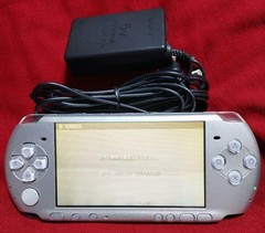 Excellent Sony PSP 3000 Silver Used Tested