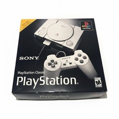 Sony PlayStation Classic Microconsole Gray Wi-Fi HDMI USB
