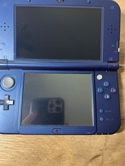 USED Japanese New Nintendo 3DS XL LL METALLIC BLUE with all items RED-001