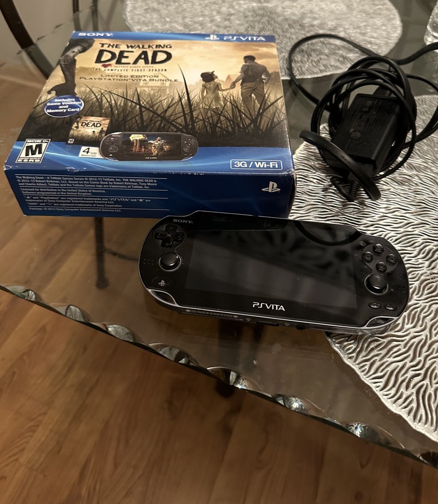 Sony PlayStation Vita 3G/Wi-Fi 16GB Handheld Console – Black