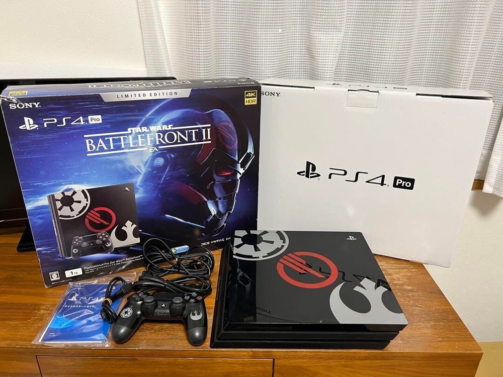 PlayStation 4 PRO Star Wars Battlefront II Limited Edition 2017 Toy Game Sony