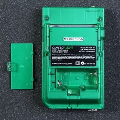 Custom Gameboy Pocket – Green & Gold Zelda Theme – IPS LCD – NIntendo