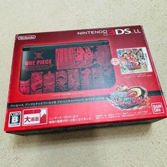 New Nintendo 3DS LL One Piece Luffy Red Adventure Pack Brand New Unused