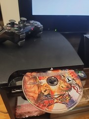 Sony PS3 Slim 120GB, Controller, 5 Games (Street Fighter X Tekken, Dark Souls 2)