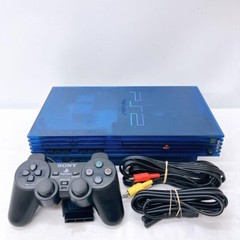 Sony Playstation2 PS2 Ocean Blue SCPH-3700 Limited Color Japanese Ver Used