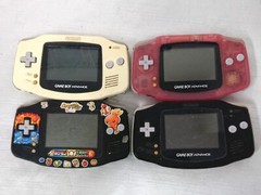 Junk Nintendo GameBoy Advance for parts Lot of 4 Set random Console System