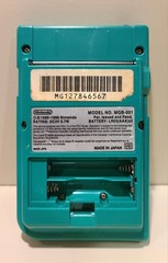 Original USA Nintendo Game Boy Pocket MGB-001 Green Tested & Working With Papers