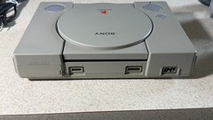 Sony PlayStation 1 Gray Video Game Console 2 Controller All Wires Included