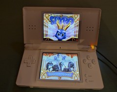 Nintendo DS Lite Handheld System White + Games