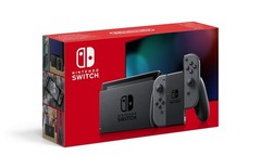 Nintendo Switch Console Gray Joy Con Controllers Bundle