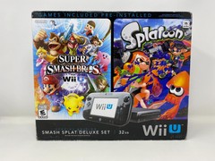 Nintendo WiiU 32GB Console: Smash Splat Deluxe Set [USED] Missing Accessories