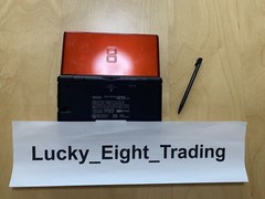 Nintendo DS Lite Crimson Black Box Console Stylus Charger [BOX]