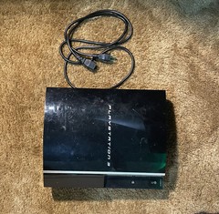 Sony PlayStation 3 PS3 Fat CECHP01 Console Only W/Power Cable