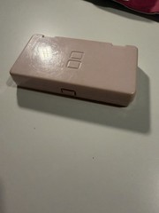 Nintendo DS Lite Metallic Rose System With Charger, Original Box, And 2 Cases