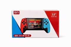 Q21 Handheld Game Console 3.5″ HD Ready Screen USB Red Blue Black