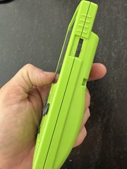 Nintendo Game Boy Color Handheld With Tetris Kiwi Lime Green Tested Working