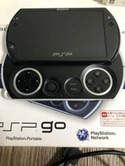 PSP Go PlayStation portable Piano PSP-N1000 Game Console Black Used W/ Box Japan