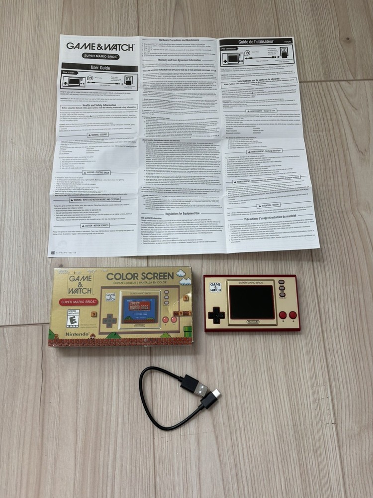 CIB (Complete in Box) 35th Anniversary Edition Super Mario Bros. Game & Watch