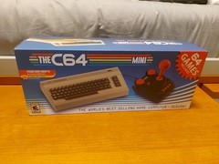 The C64 Mini Retro Console-Includes 64 Built-in Games & Joystick USA Version