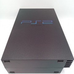 PS2 PlayStation 2 Console Flat Black SCPH-30000 WIth 2 Games Japanese Tested