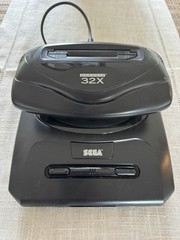 SEGA Genesis Model 2 Console Bundle with 32X Add-On, Doom & Controllers- Tested