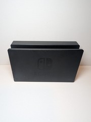 Nintendo Switch V1 Console Neon Red/Blue Joy-Con Dock, Adapter, Case – Excellent